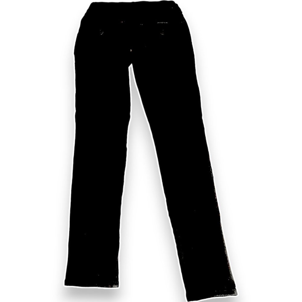 FLAW Hudson Jeans Women's Collin Skinny Black Denim Size 27